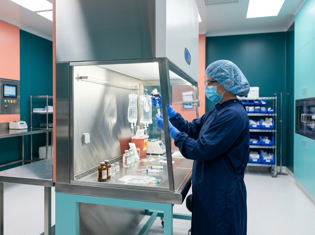 Sterile Compounding (IV Room)